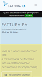Mobile Screenshot of fatturapa.com